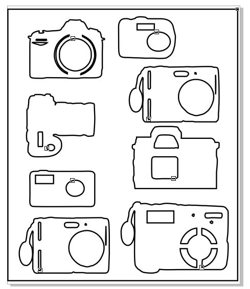 Cameras mini 100 x 120 sheet